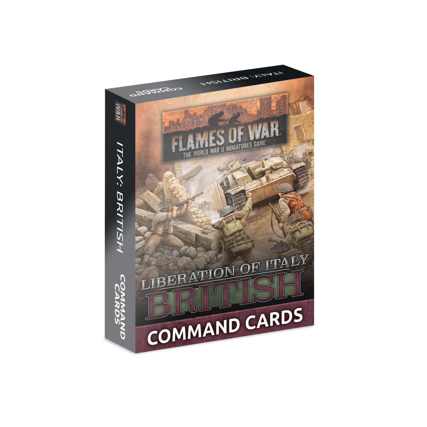 Preorder - Liberation of Italy British Command Card Pack (55 cards)