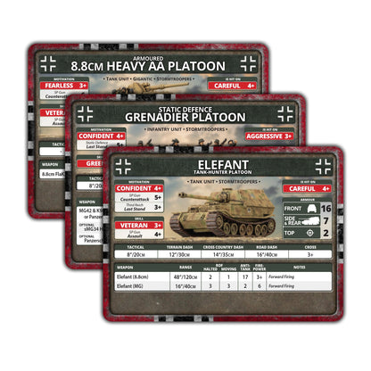 Preorder - Liberation of Italy German Unit Card Pack (89 cards)
