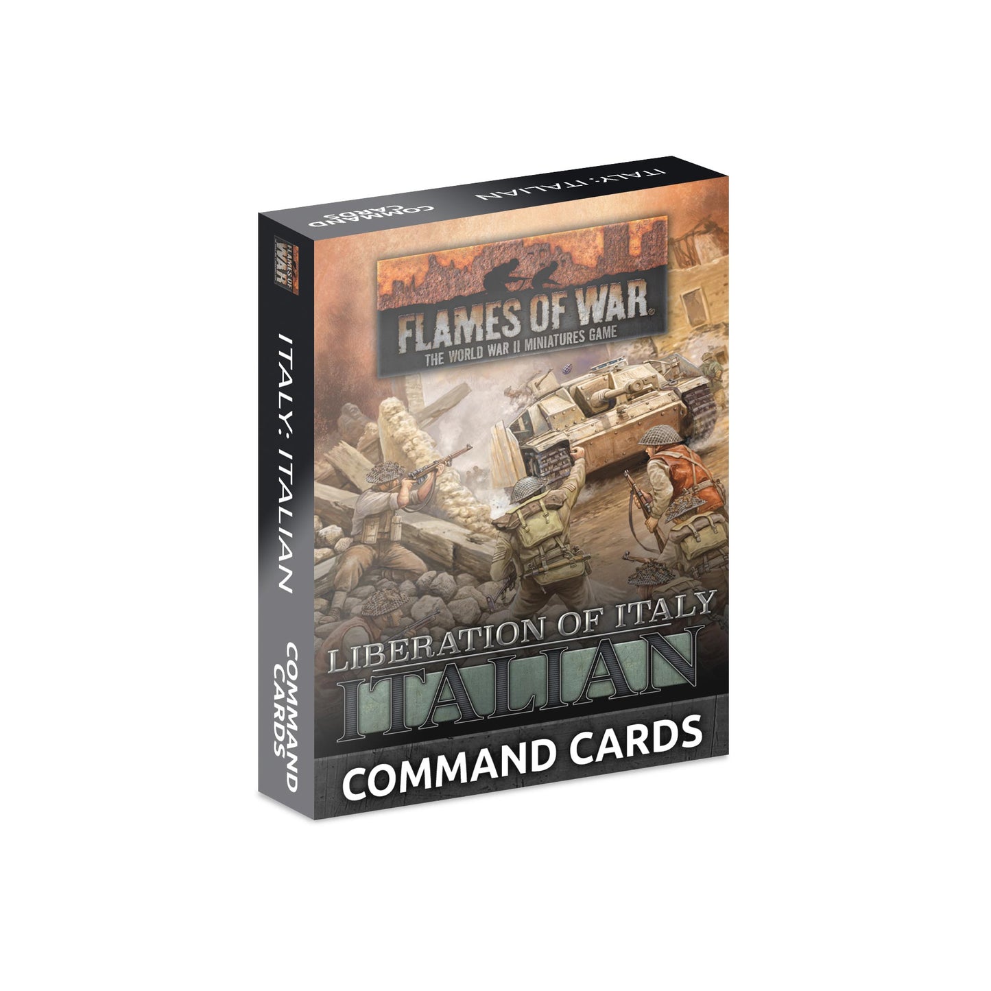 Preorder - Liberation of Italy Italian Command Card Pack (both sides) (47 cards)