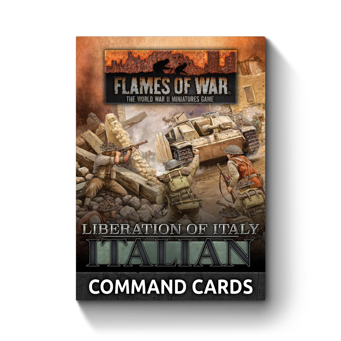 Preorder - Liberation of Italy Italian Command Card Pack (both sides) (47 cards)