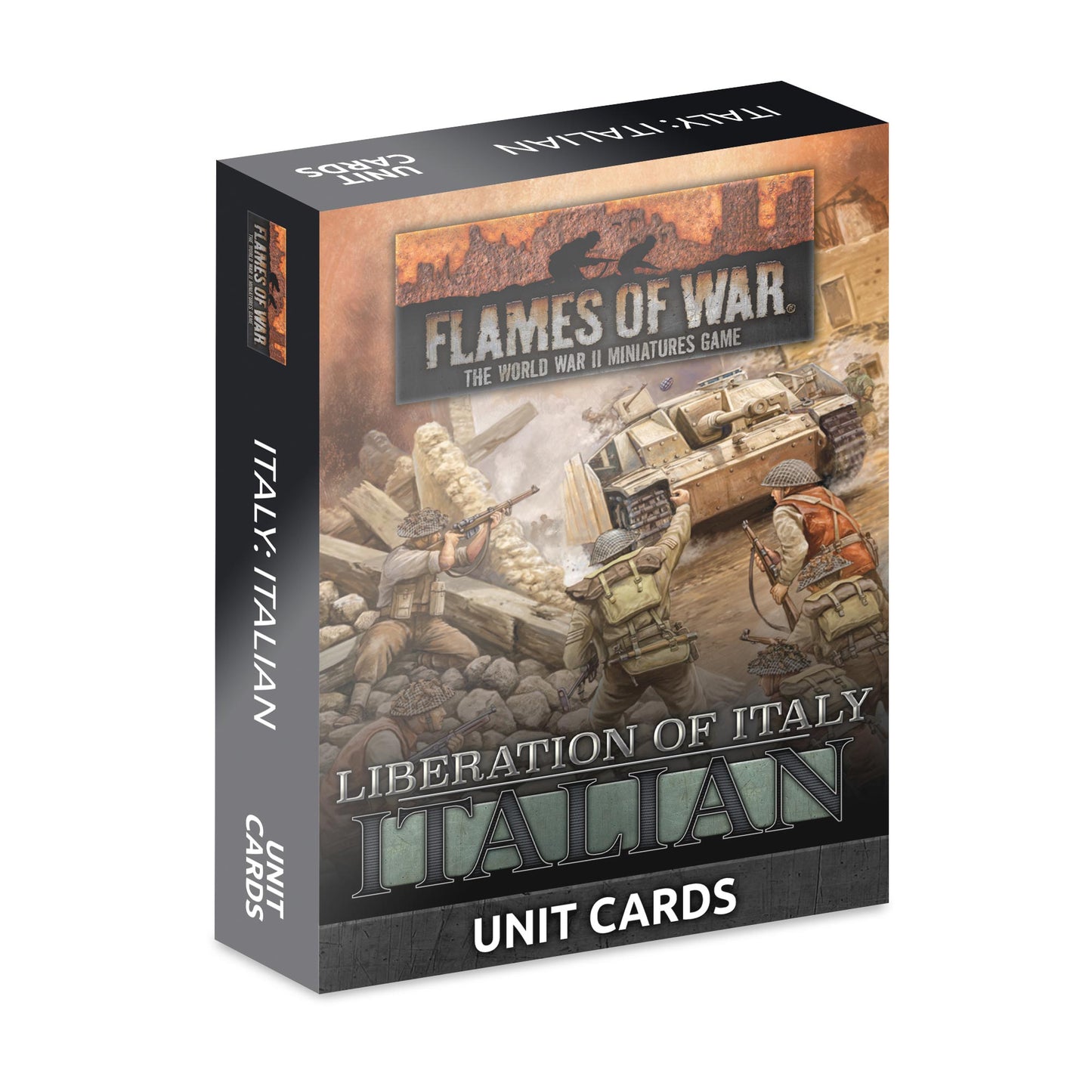 Preorder - Liberation of Italy Italian Unit Card Pack (both sides) (53 cards)