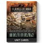 Preorder - Liberation of Italy Italian Unit Card Pack (both sides) (53 cards)