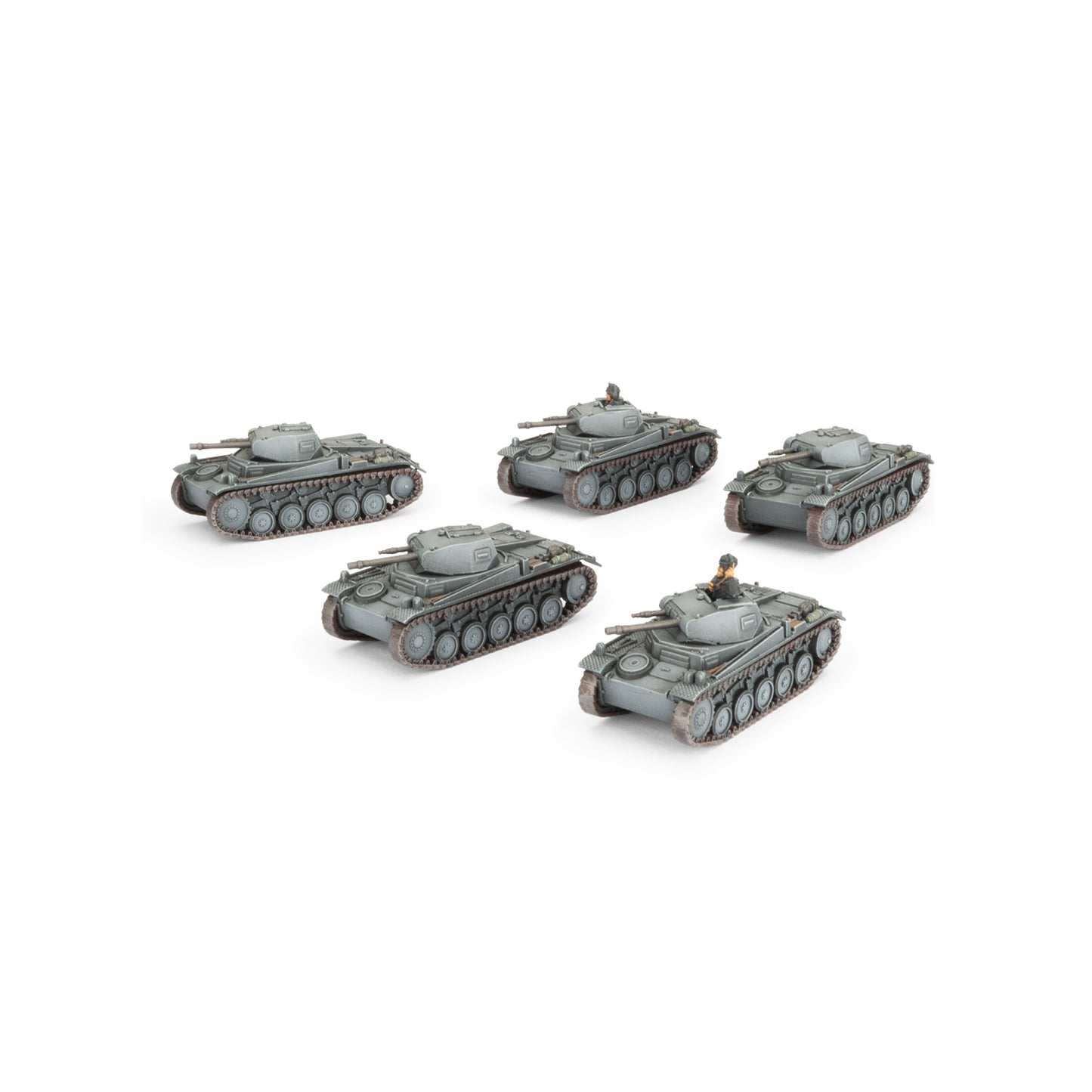 Preorder -Panzer II Platoon (x5 Plastic) (EW)