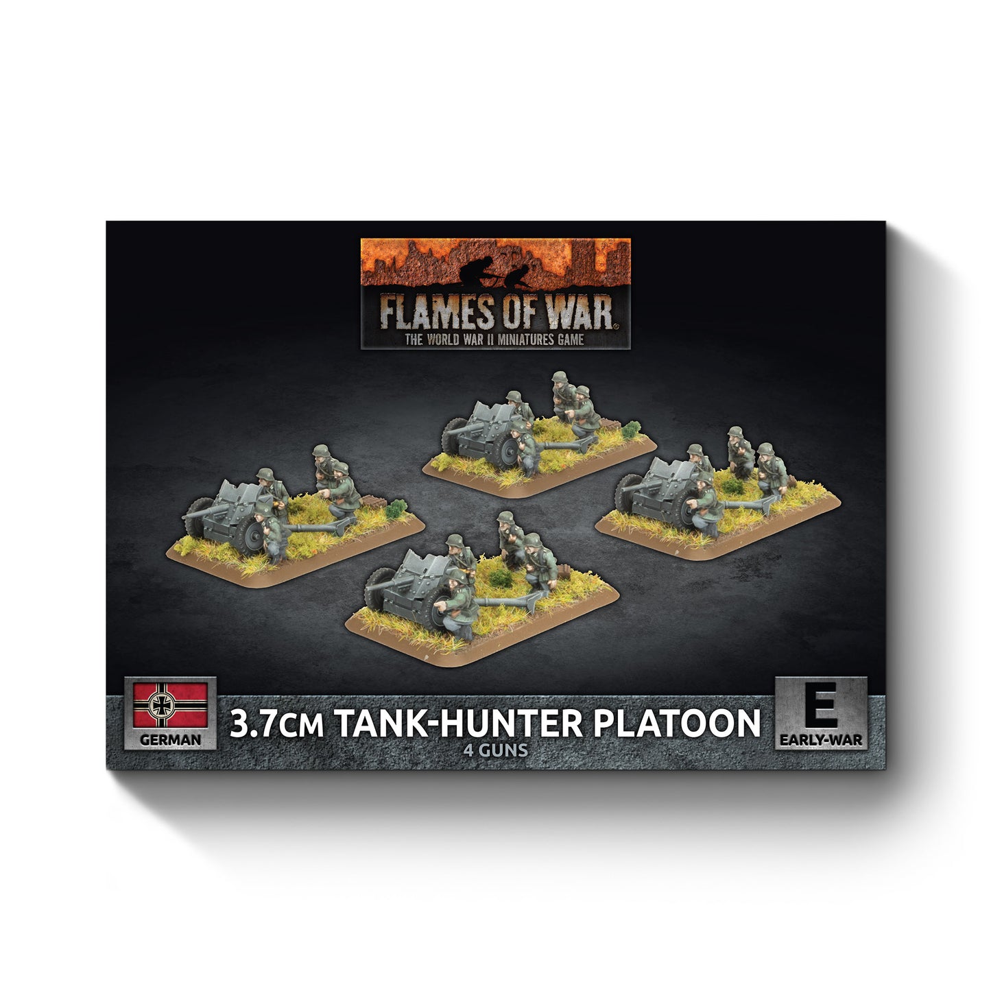 3.7cm Tank Hunter Platoon (Early) (x4 guns Plastic) (EW)