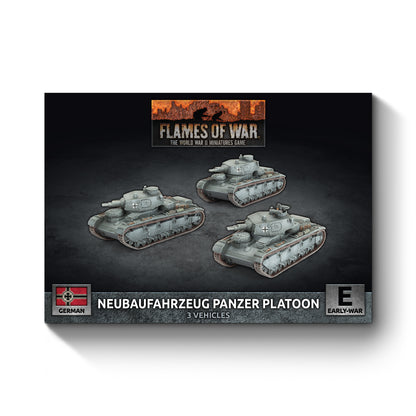 Preorder - Neubaufahrzeug Panzer Platoon (x3)