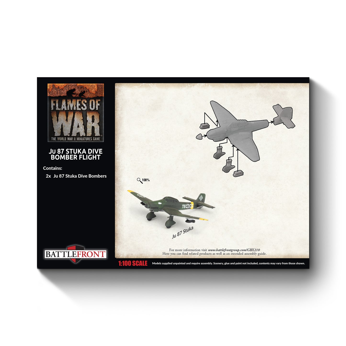 Preorder - JU 87 Stuka Dive Bomber Flight (x2) (EW)