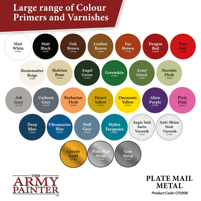 Plate Mail Metal Spray