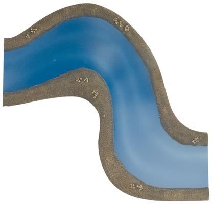 Essentials: River Forks (x3), Full Painted Terrain