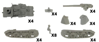 Semovente (90mm) Assault Guns (x4)
