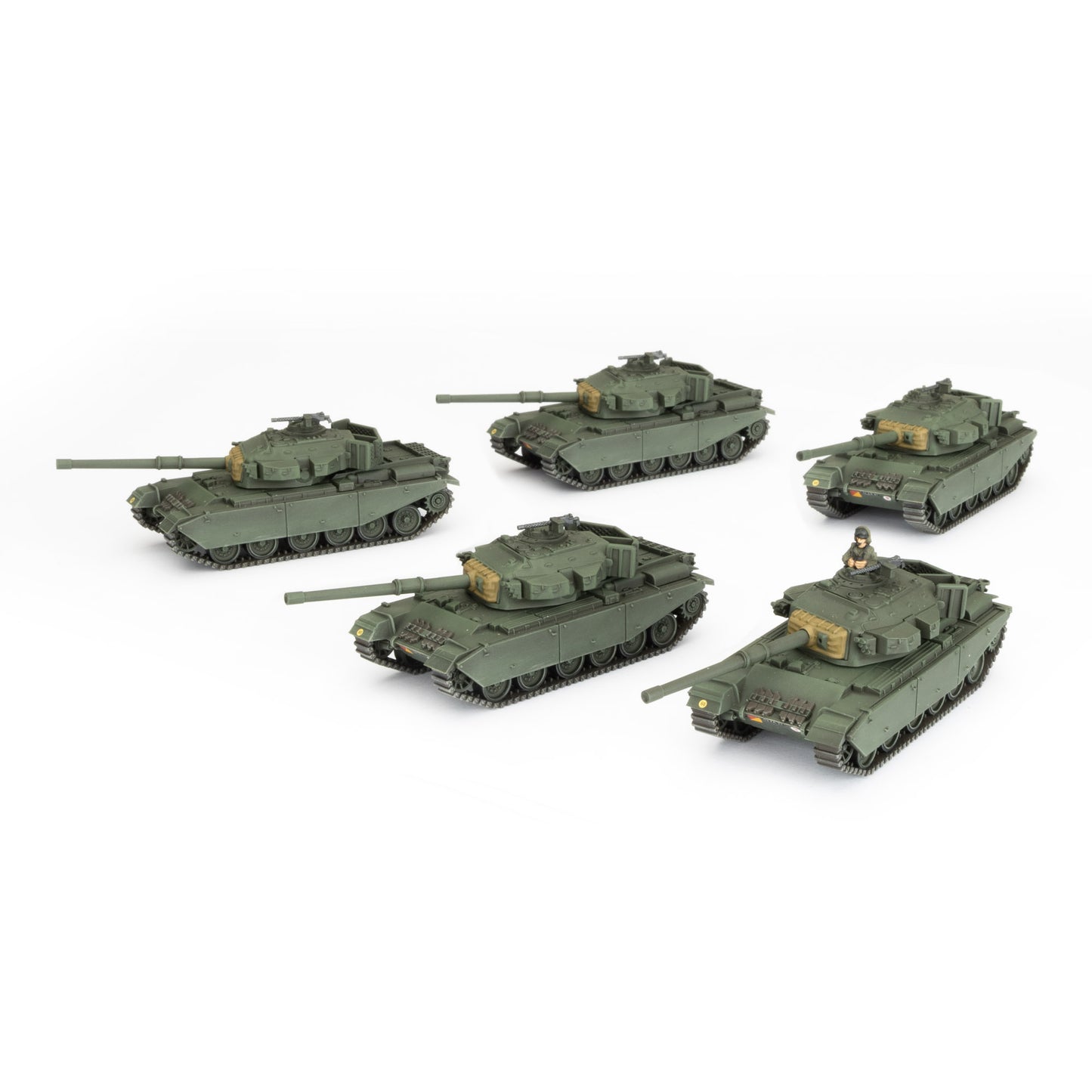 Centurion Territorial Armoured Troop (x5 Plastic)