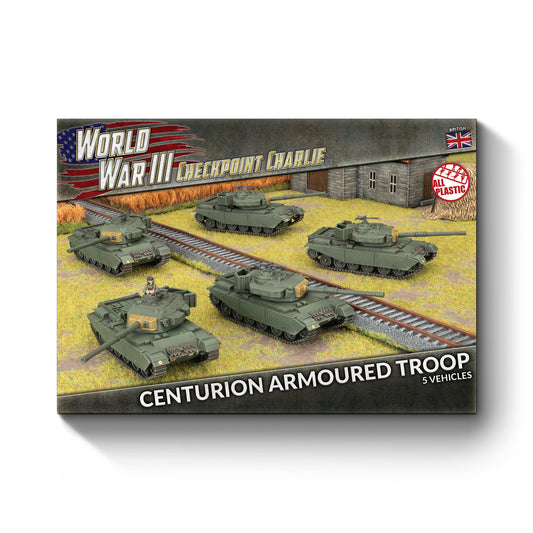 Centurion Territorial Armoured Troop (x5 Plastic)