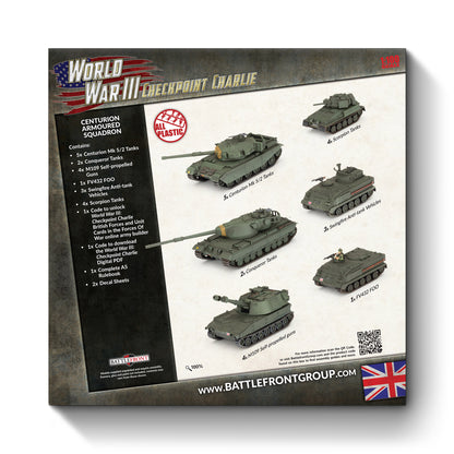 Centurion Territorial Armoured Squadron (Plastic) - Limited Edition