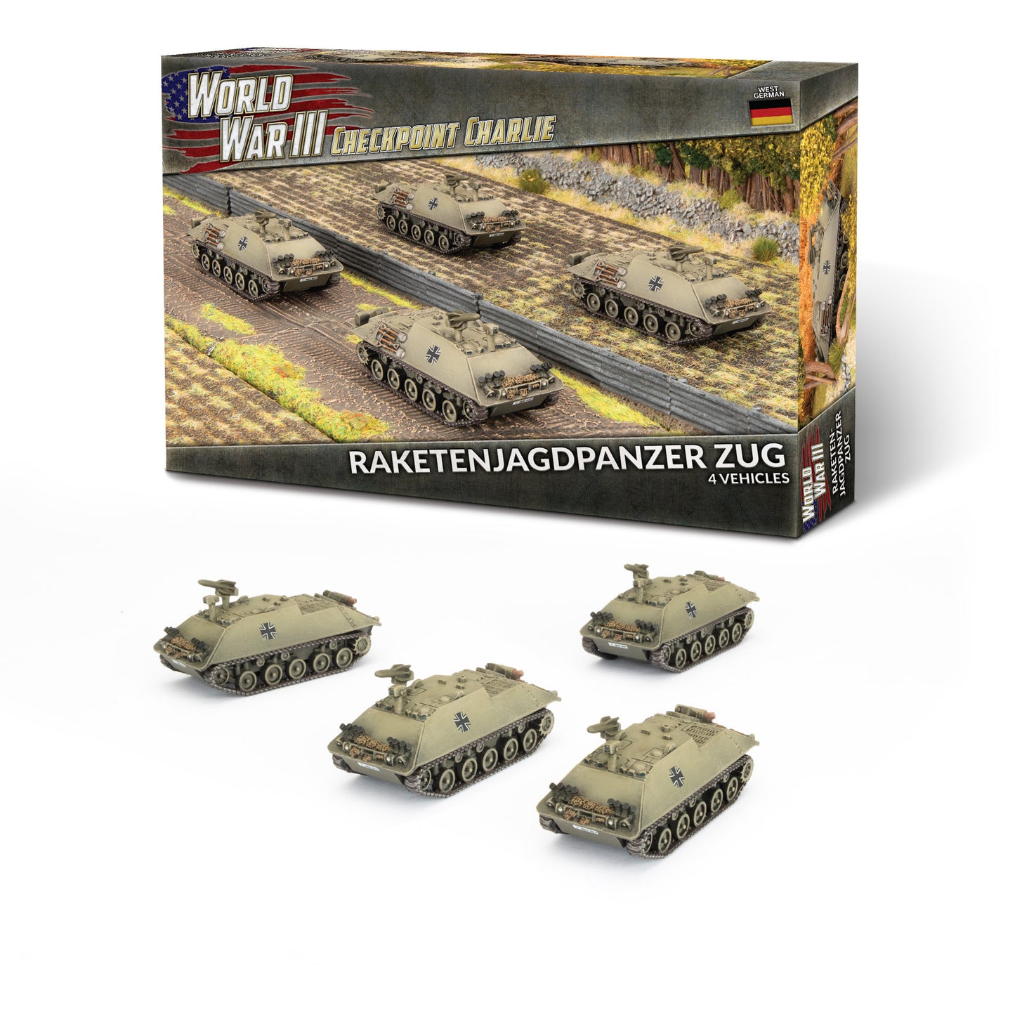 Raketenjagdpanzer Zug (x4)