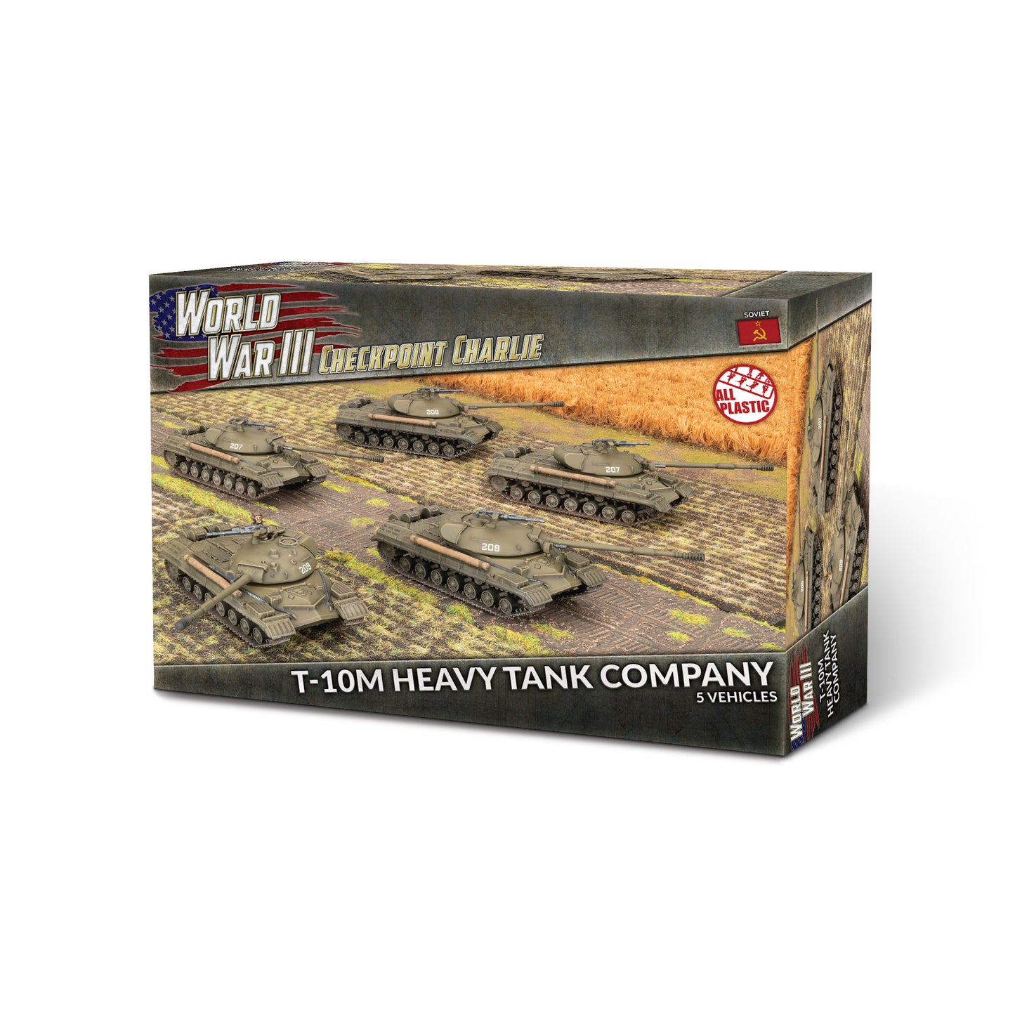 T-10M Heavy Tank Company (x5 Plastic)