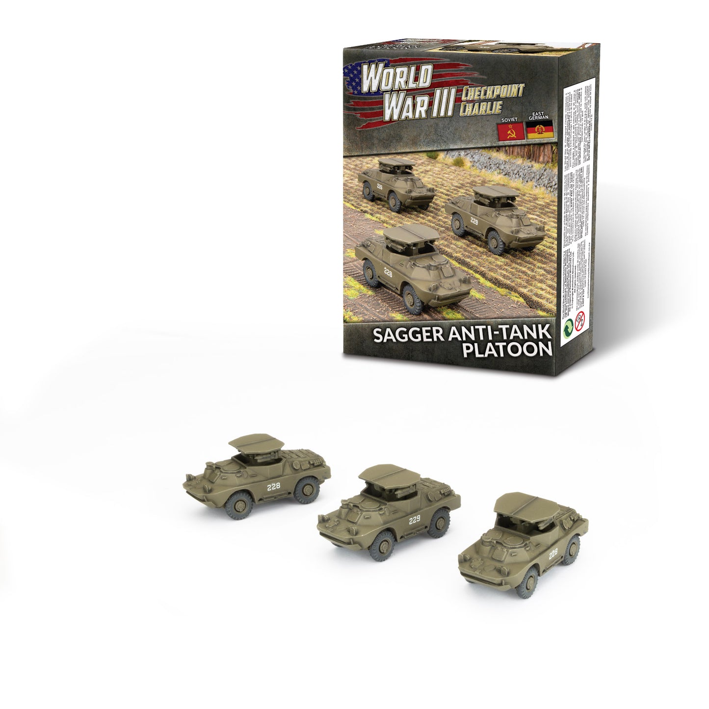BRDM-2 Sagger (x3)