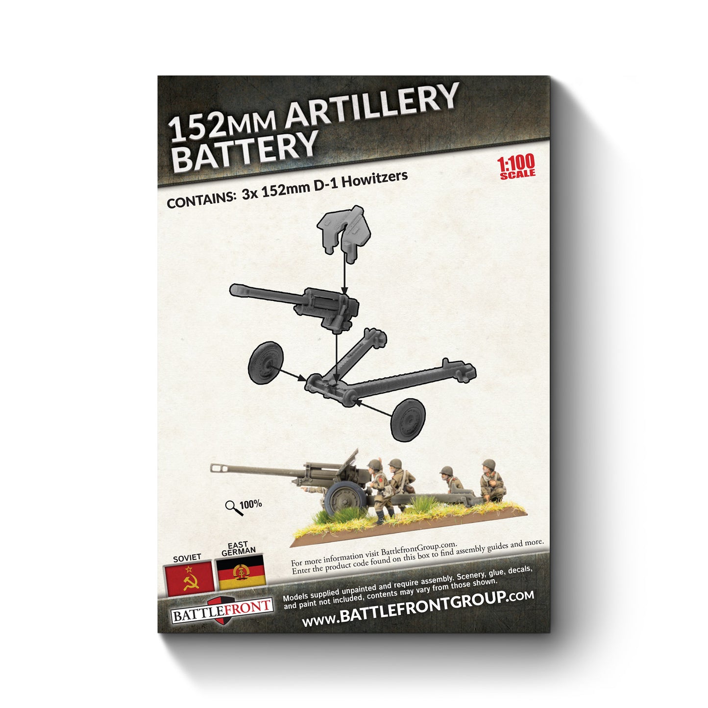 152mm Howitzer (x3)