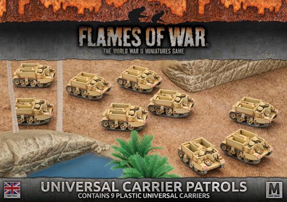 Universal Carrier Patrols (Plastic)
