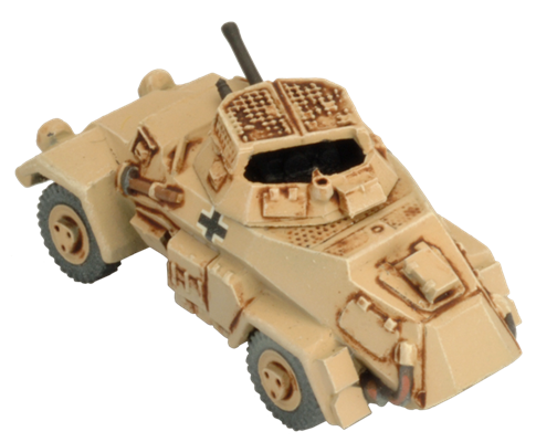 Sd Kfz 221 & 222 Light Scout Troop