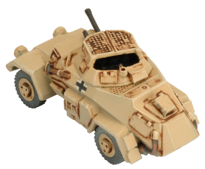 Sd Kfz 221 & 222 Light Scout Troop