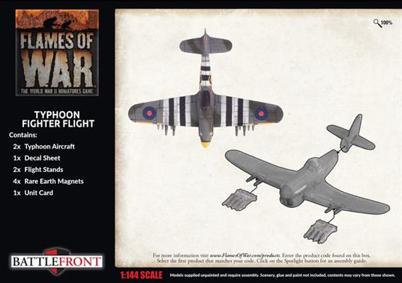 Typhoon Fighter Flight (Plastic)