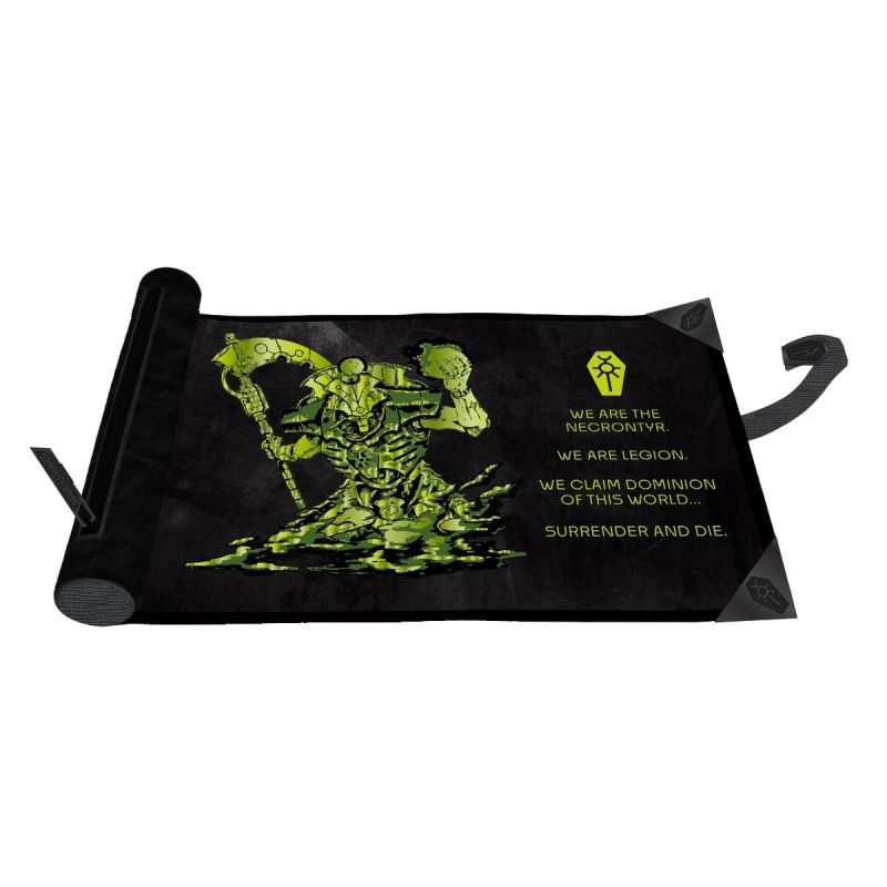 Preorder - Ultra Pro - Necron Codex Aligned Dice Scroll Premium Foil for Warhammer 40,000