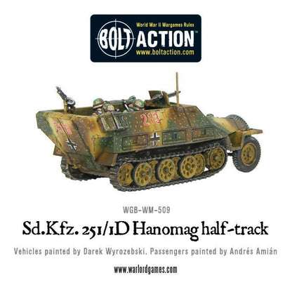Sd.Kfz 251/1 Ausf D Halftrack Plastic Box Set