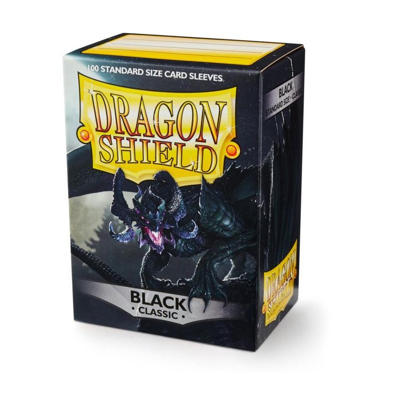 DS - Standard Sleeves: Black [Classic] (100 Sleeves)