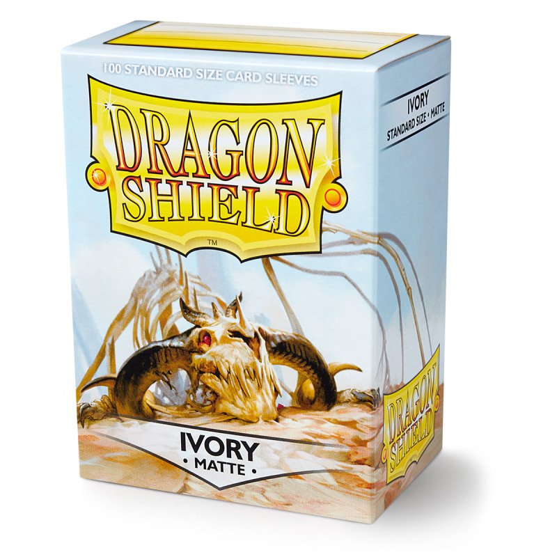 DS - Standard Sleeves: Ivory [Matte] (100 Sleeves)