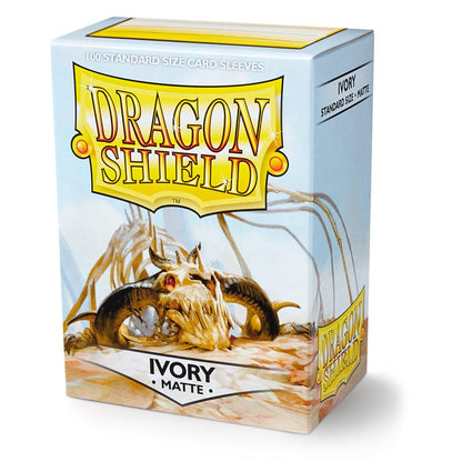 DS - Standard Sleeves: Ivory [Matte] (100 Sleeves)
