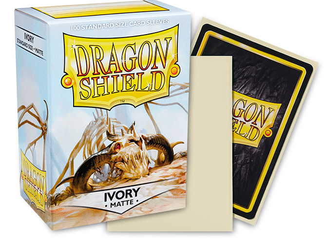 DS - Standard Sleeves: Ivory [Matte] (100 Sleeves)