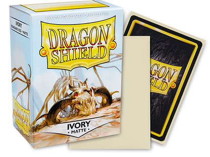 DS - Standard Sleeves: Ivory [Matte] (100 Sleeves)