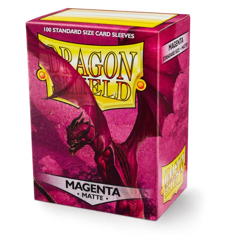 DS - Standard Sleeves: Magenta [Matte] (100 Sleeves)