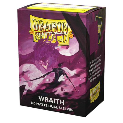 DS - Standard Dual Sleeves: Wraith [Matte] (100 Sleeves)