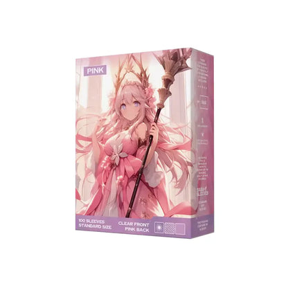 Baba Sleeves - Matte Hüllen Pink Standard Size (100 Sleeves)