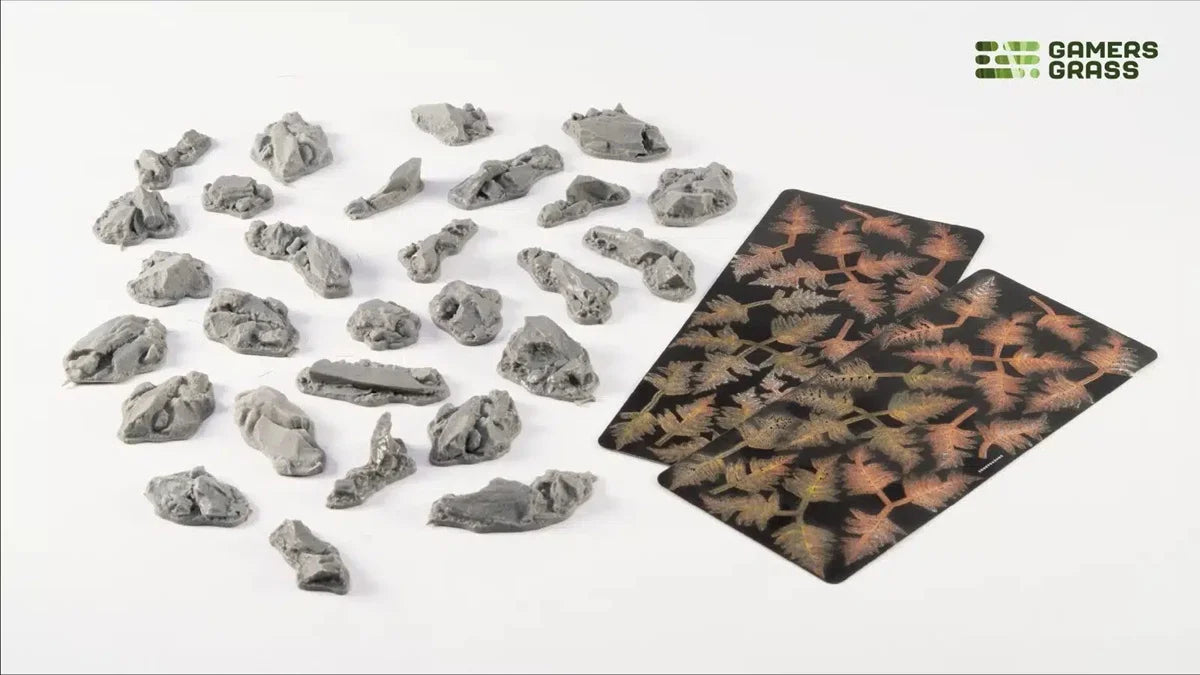 Boxed Sets - Golden Autumn Glade Basing Box