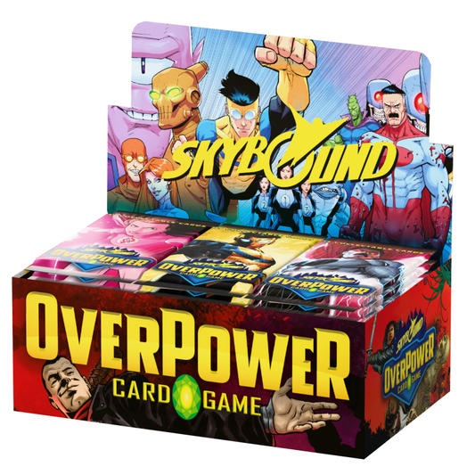 Preorder - OverPower TCG - Skybound (Invincible/The Walking Dead) Booster Display (36 Boosters) - EN