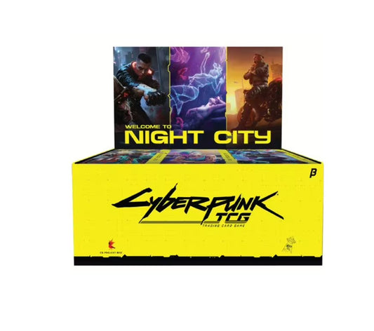 Preorder - Cyberpunk TCG | Welcome To Night City | 36pc Beta Booster Display (EN)