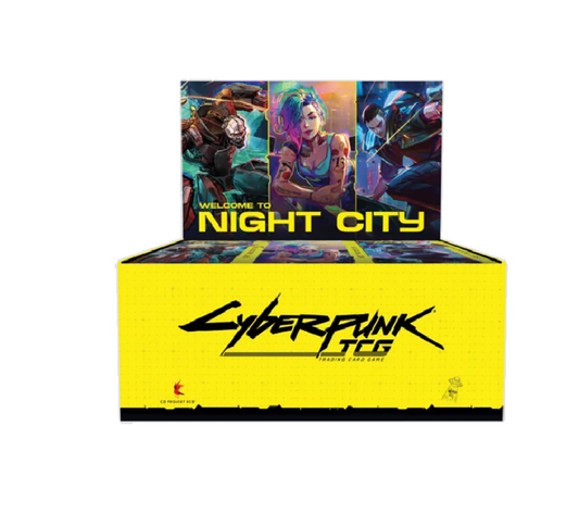 Preorder - Cyberpunk TCG | Welcome To Night City | 24pc Booster Display (EN)