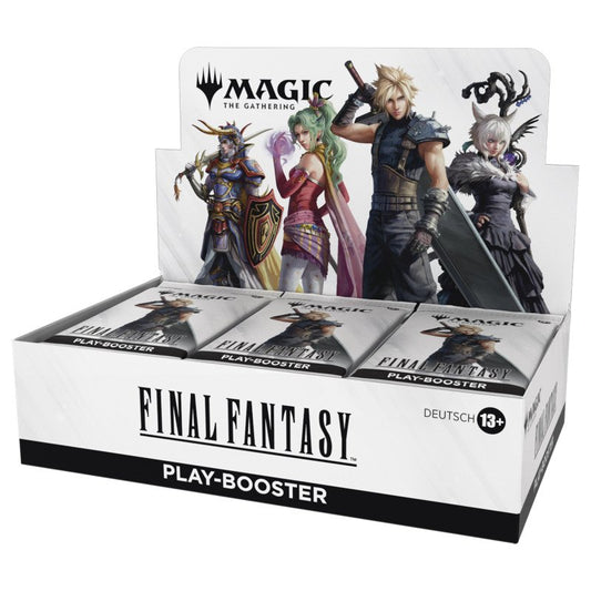 Magic TCG MTG - Final Fantasy Play Booster Display (30 Boosters) - DE