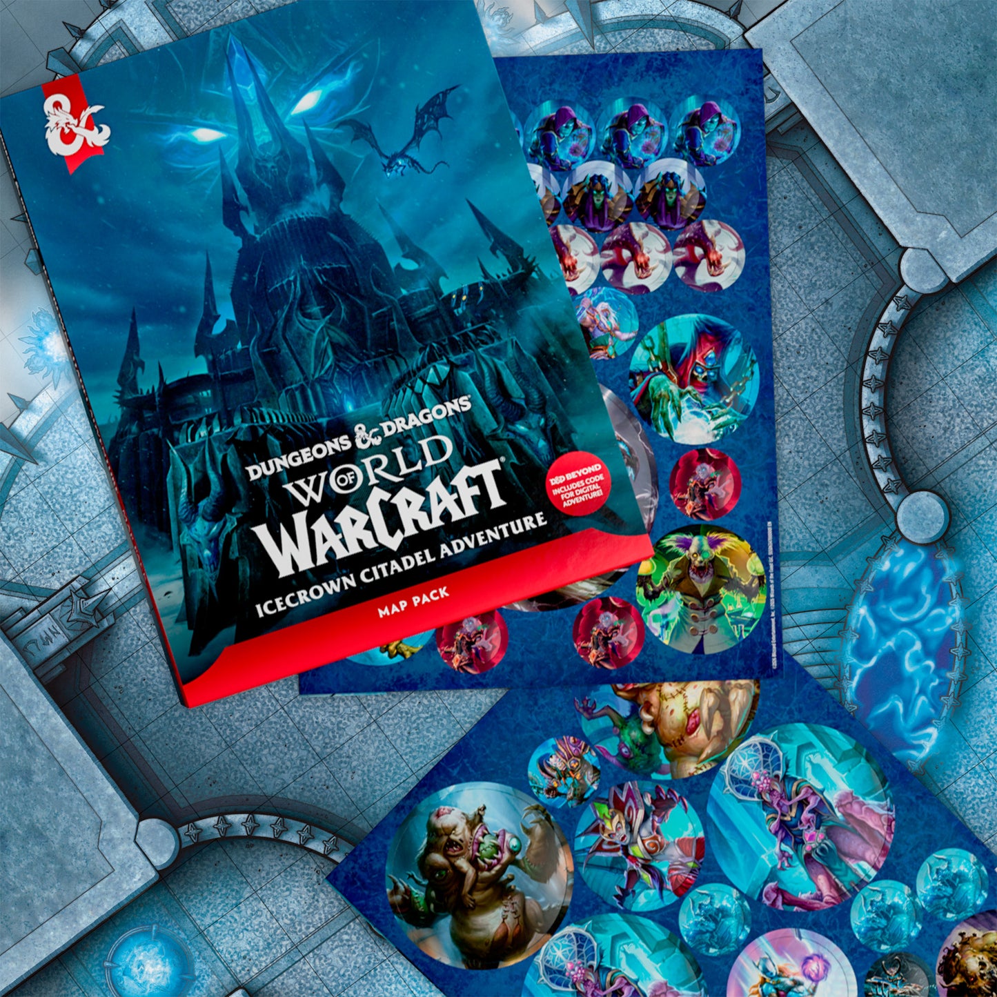 Preorder - D&D - World of Warcraft Map Pack: Icecrown Citadel - EN