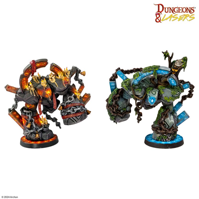 Dungeons & Lasers: Runic Golems