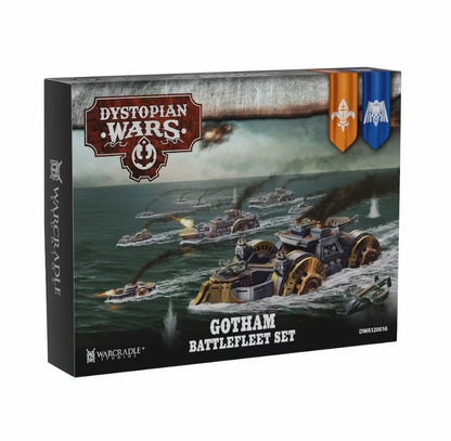 Dystopian Wars: Gotham Battlefleet Set