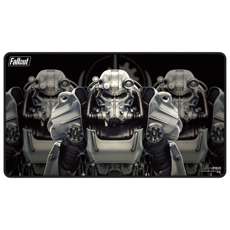UP - Bethesda - Fallout: Black-Stitched Playmat: Brotherhood of Steel
