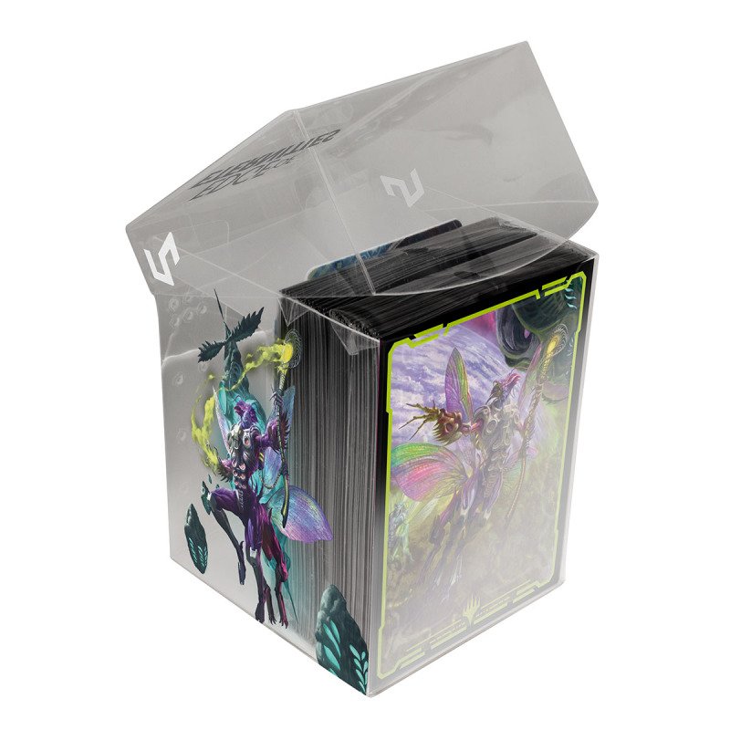 UP - Magic: The Gathering: Deck Protector Sleeves in Clear Box: Edge of Eternities: Commander B (100 pieces)