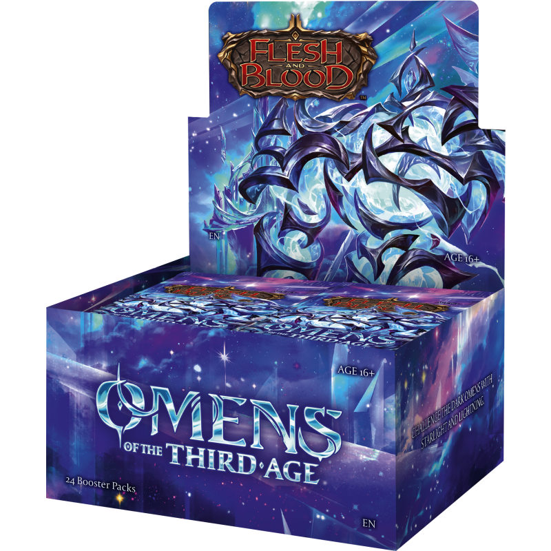Flesh and Blood TCG - Omens of the Third Age Booster Display (24 boosters) - EN
