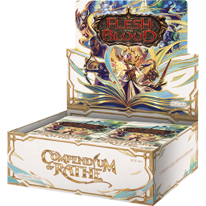 Flesh and Blood TCG - Compendium of Rathe Booster Display (24 boosters) - EN