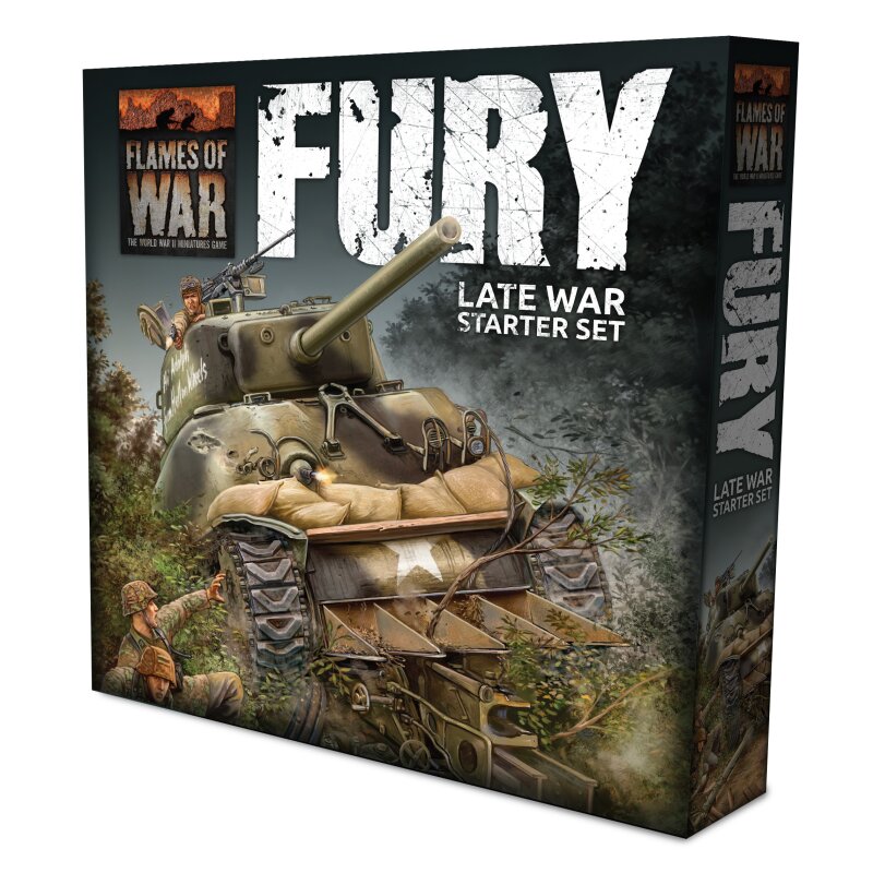 Preorder - Fury  Late War Starter Set - DE/EN/FR