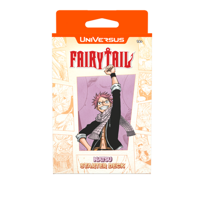 Preorder - Universus - FAIRY TAIL All Fired Up! Assorted Deck Display (8 Decks) TCG - EN
