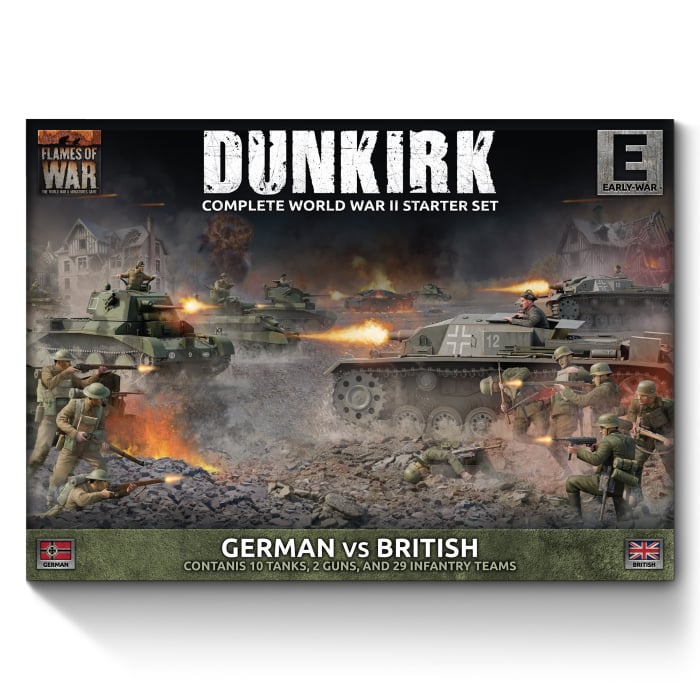 Dunkirk - British vs German Starter Set (Plastic)