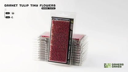 Garnet Tulip Tiny Flowers
